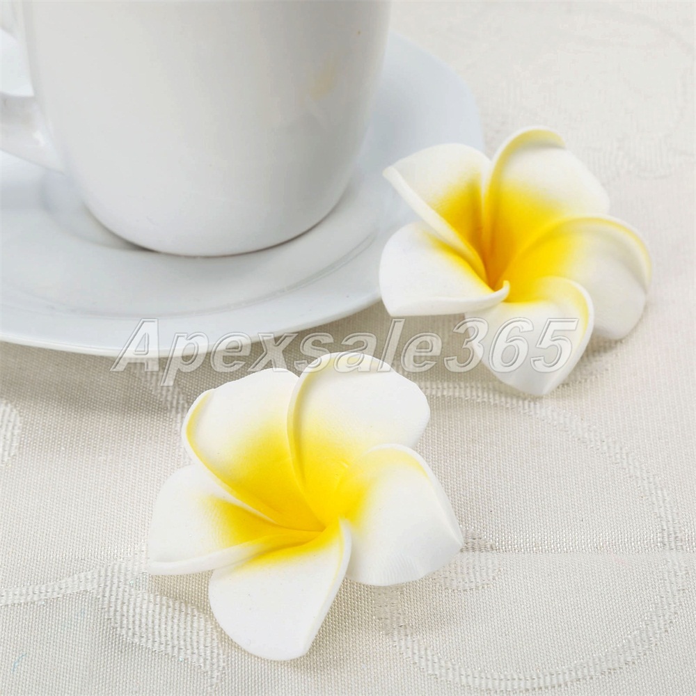 Hochzeit Künstlicher Schaum Frangipani Blume Plumeria Party Dekoration 10//50pcs